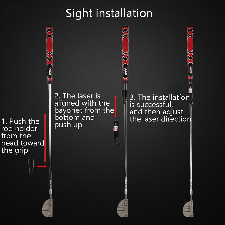 PGM Golf Putting Laser Pointer Indoor Teaching Linear Laser Putting Practice Aid Reluova