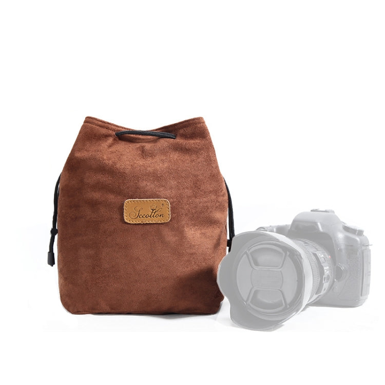 S.C.COTTON Liner Shockproof Digital Protection Portable SLR Lens Bag Micro Single Camera Bag