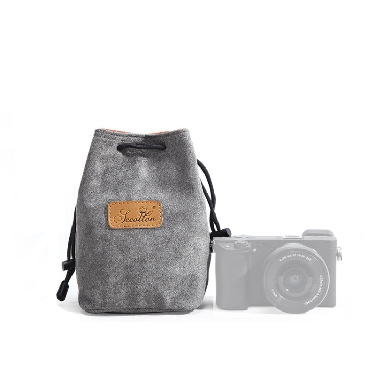 S.C.COTTON Liner Shockproof Digital Protection Portable SLR Lens Bag Micro Single Camera Bag