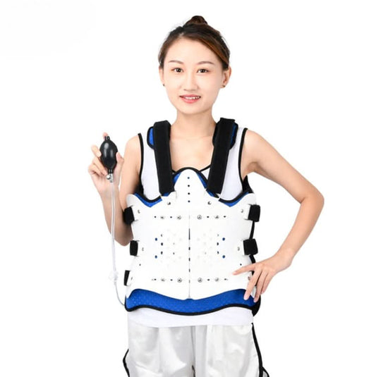 Adjustable Thoracolumbar Fixation Brace And Waist Protector,Style: Reluova