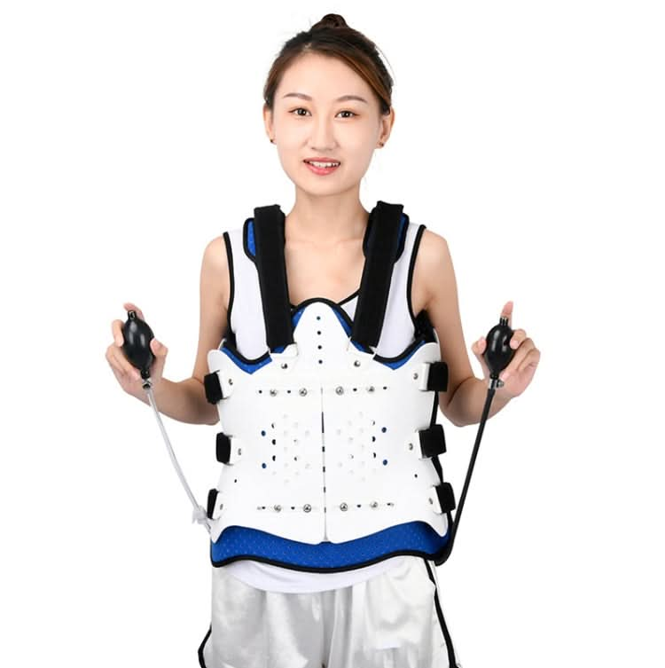 Adjustable Thoracolumbar Fixation Brace And Waist Protector,Style: Reluova