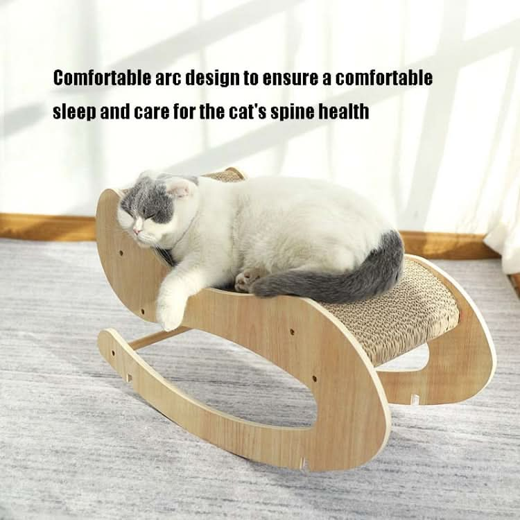 Corrugated Cat Scratching Board Shaker Claw Grinding Toy - Reluova