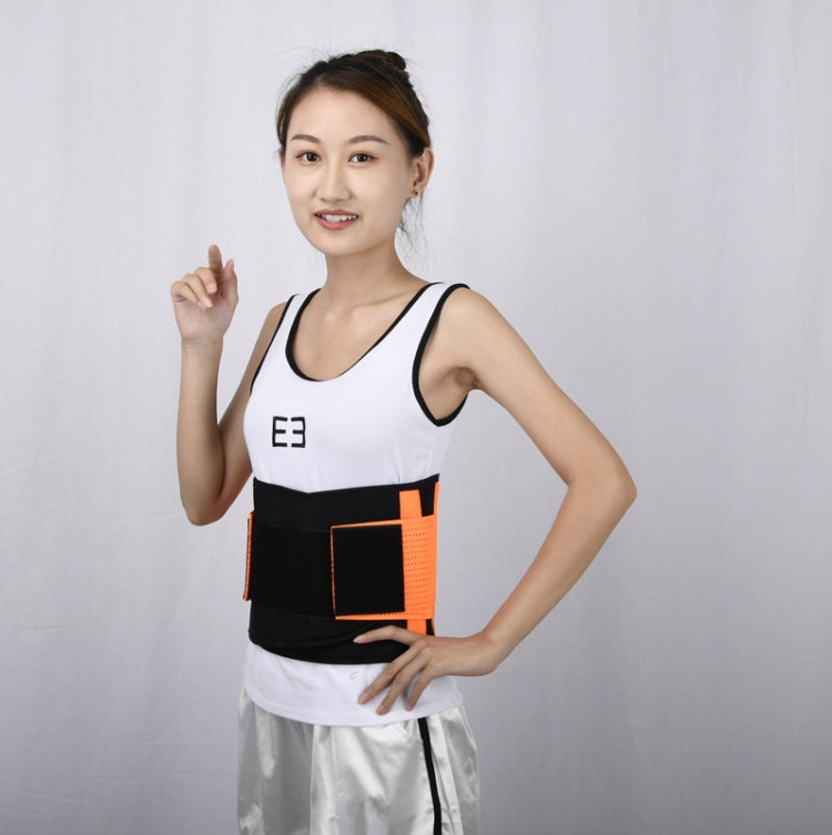 Breathable Mesh Warm Waist Belt Reinforced Steel Plate Support Sports Waist Belt