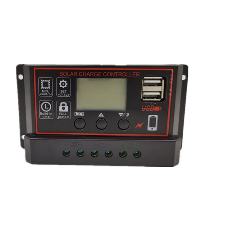 12V24V Simple Solar Controller Light Time Control Solar Charge And Discharge Controller With USB