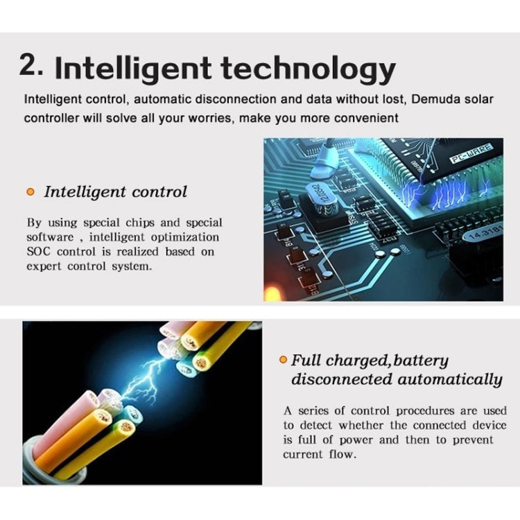 12V24V Simple Solar Controller Light Time Control Solar Charge And Discharge Controller With USB