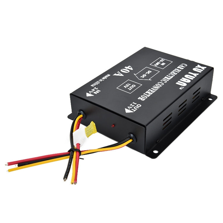 XUYUAN 480W Step-Down Converter 24V to 12V 40A Automotive DC Power Buck Converter