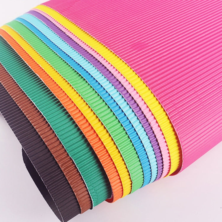 10 Sheets Corrugated Paper Thickened Wrapping Paper Handmade DIY Wrapping Paper Material