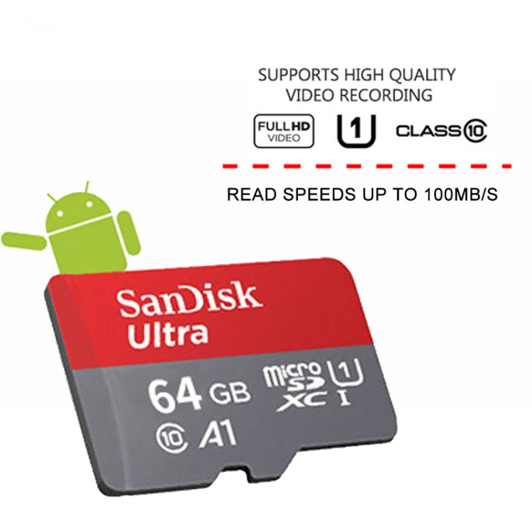 SanDisk A1 Monitoring Recorder SD Card High Speed Mobile Phone TF Card Memory Card