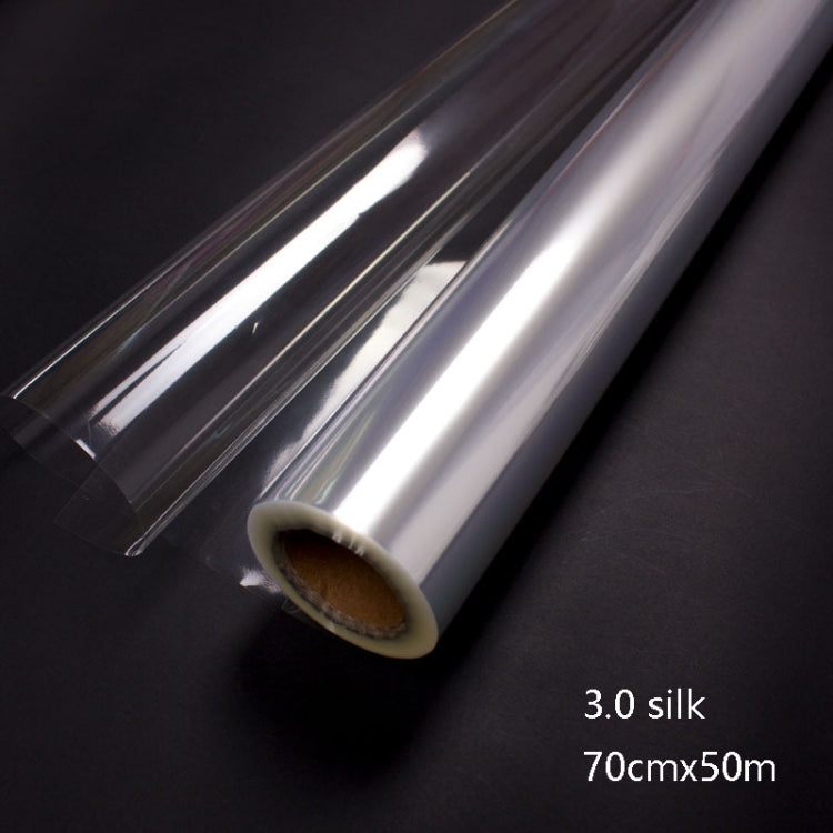 2.5 Silk 40cmx30m Bouquet Wrapping Paper Waterproof Material Transparent Flower Gift Wrapping Paper