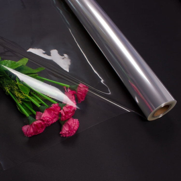 2.5 Silk 40cmx30m Bouquet Wrapping Paper Waterproof Material Transparent Flower Gift Wrapping Paper