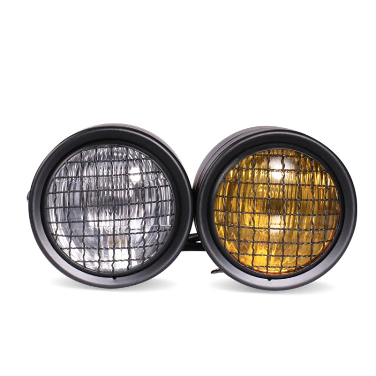 Motorcycle Retro Headlight CG125 Metal Universal Headlight Retro Dual Lamp ÎҵÄÉ̵ê