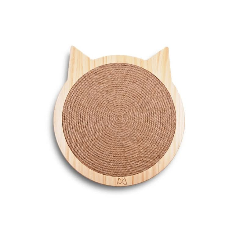 Handmade Sisal Solid Wood Durable Cat Grinding Claw Board Toy - Reluova