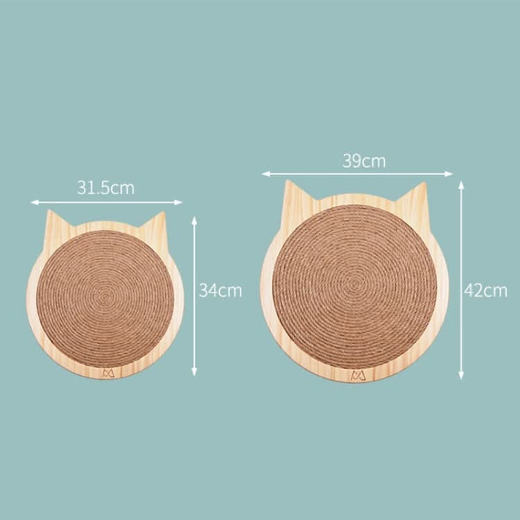 Handmade Sisal Solid Wood Durable Cat Grinding Claw Board Toy - Reluova