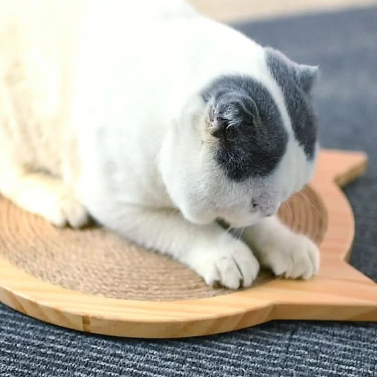 Handmade Sisal Solid Wood Durable Cat Grinding Claw Board Toy - Reluova