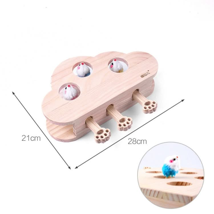 Hamster And Cat Toys Solid Wood Cat Supplies - Reluova