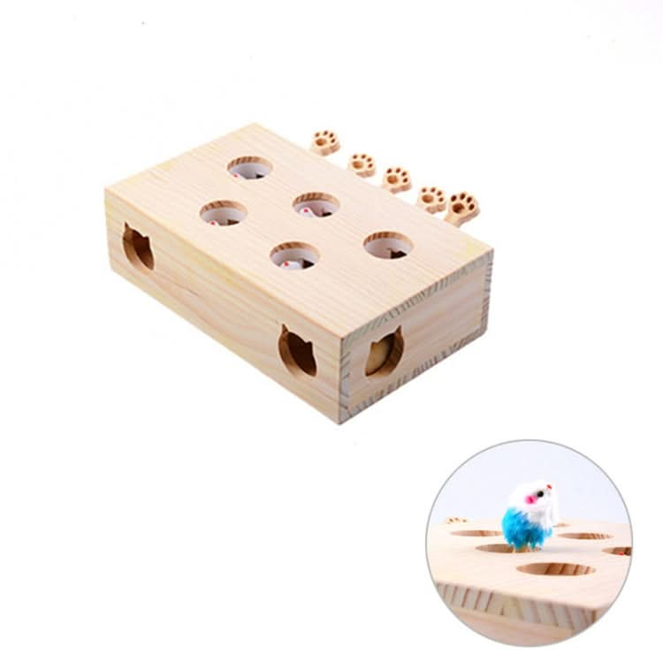 Hamster And Cat Toys Solid Wood Cat Supplies - Reluova