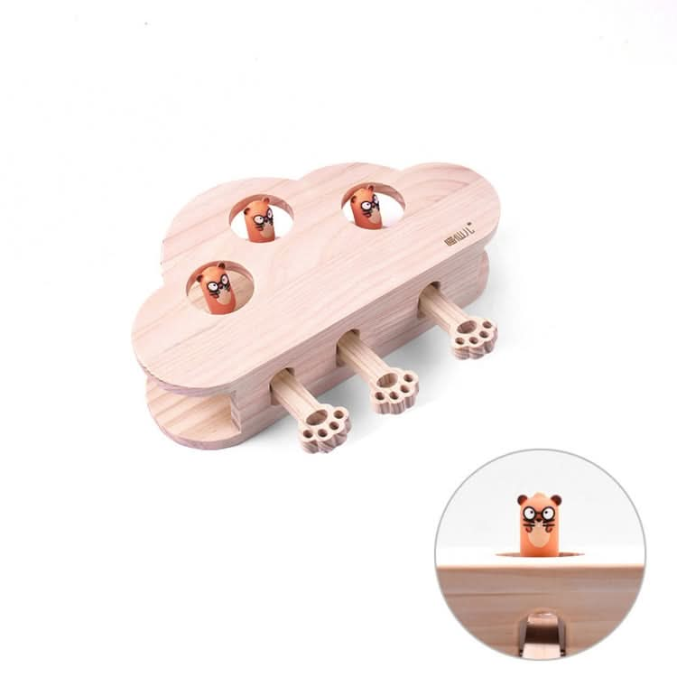 Hamster And Cat Toys Solid Wood Cat Supplies - Reluova