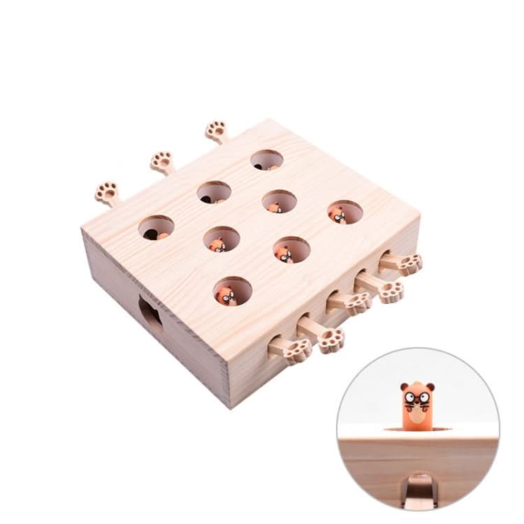 Hamster And Cat Toys Solid Wood Cat Supplies - Reluova