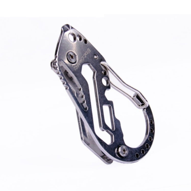 Outdoor Multi-Function Key Clip Stainless Steel Carabiner Reluova