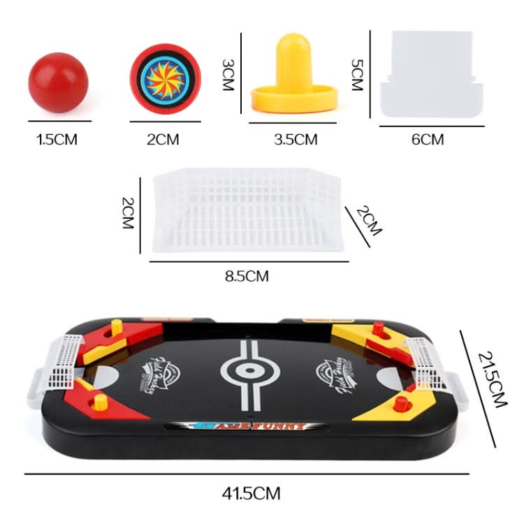 2 In 1 Ice Hockey Desktop Battle Competitive Game Mini Football Table Parent-Child Interactive Children Educational Toys-Reluova