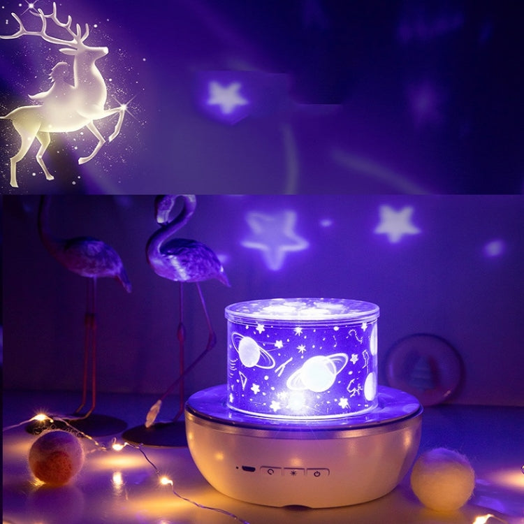 Fantasy Starry Sky Projector Night Light Atmosphere Light Valentine Day Gift, Style: My Store