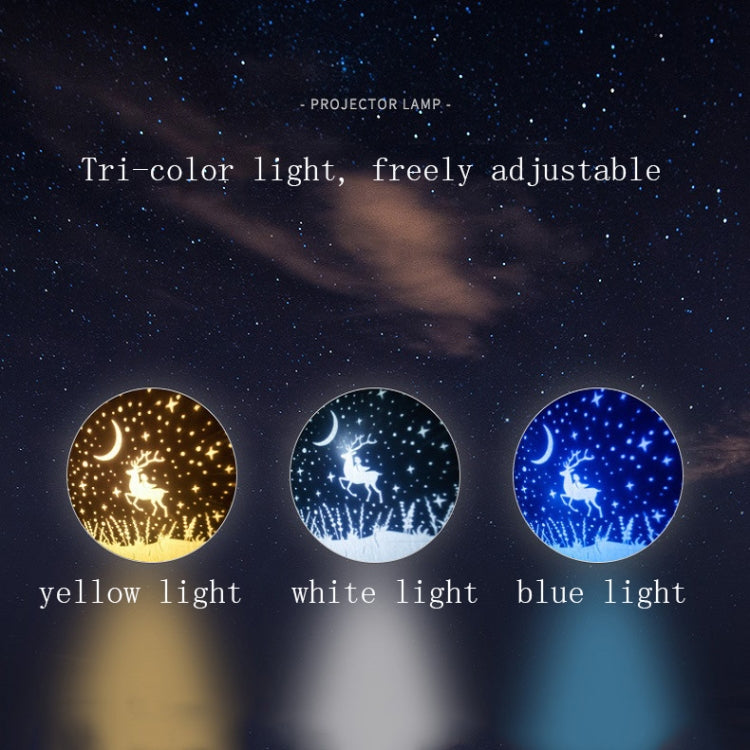 Fantasy Starry Sky Projector Night Light Atmosphere Light Valentine Day Gift, Style: My Store