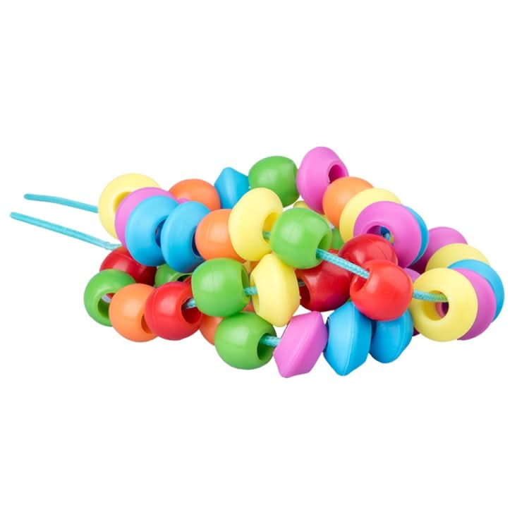 Children Stringing Threading Toys Early Education Cognitive Wooden Beads Reluova