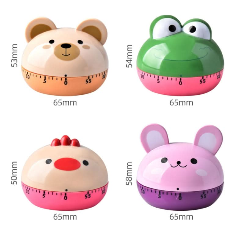 Kitchen Mechanical Timer Cartoon 60 Minutes Timer Baking Cooking Reminder - Reluova