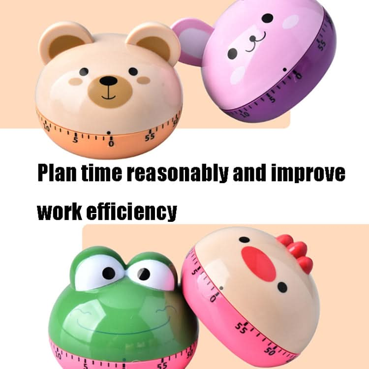 Kitchen Mechanical Timer Cartoon 60 Minutes Timer Baking Cooking Reminder - Reluova