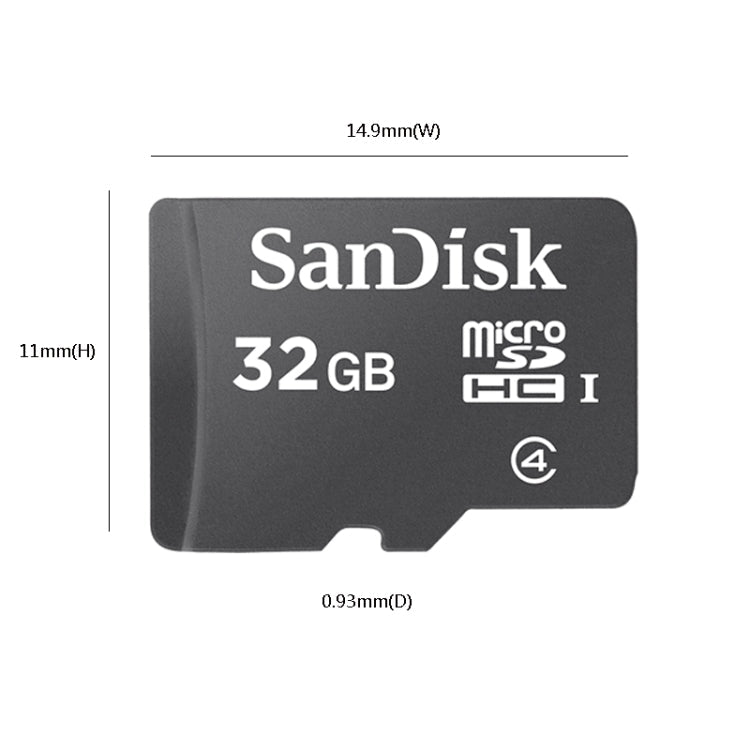 SanDisk C4 Small Speaker TF Card Mobile Phone Micro SD Card Memory Card My Store