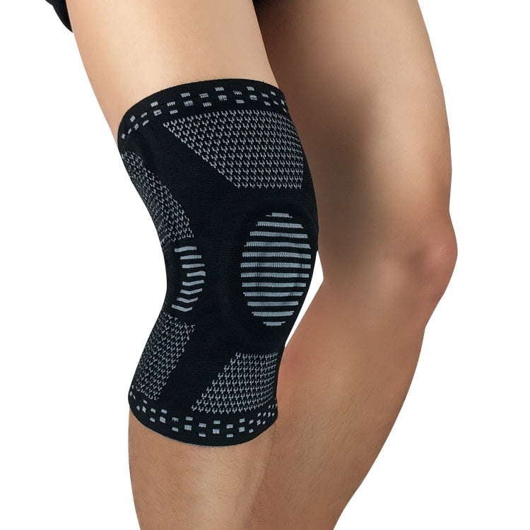 Sports Knee Pads Anti-Collision Support Compression Keep Warm Leg Sleeve Knitting Basketball Running Cycling Protective Gear