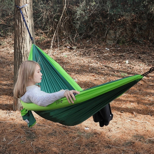 Outdoor Double Inflatable Hammock Anti-Rollover Camping Swing, Size: 270x140cm Reluova