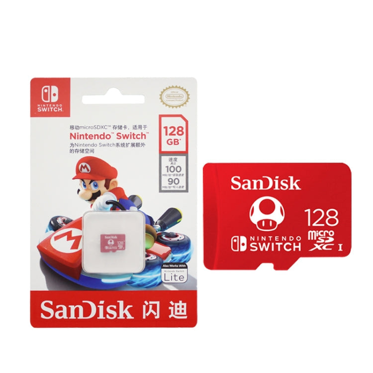 SanDisk SDSQXAO TF Card Micro SD Memory Card for Nintendo Switch Game Console