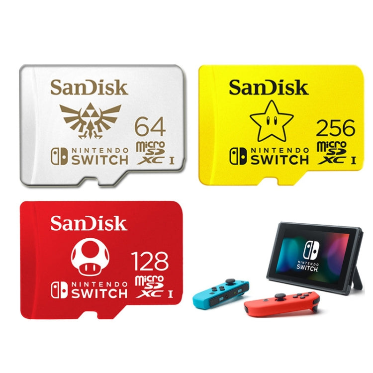 SanDisk SDSQXAO TF Card Micro SD Memory Card for Nintendo Switch Game Console