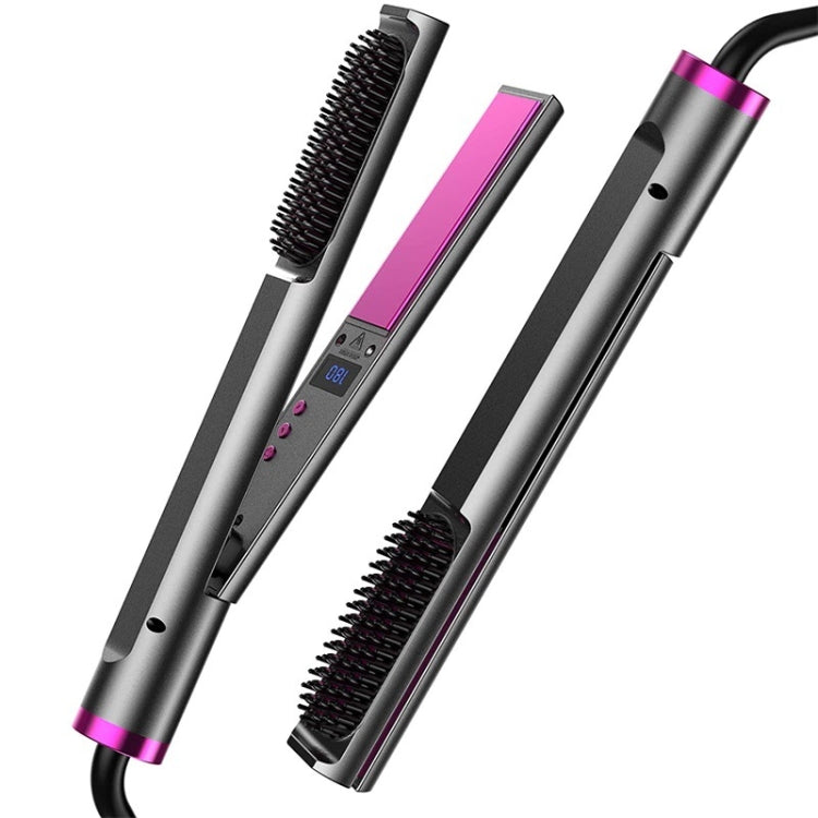 10-speed Adjustable Multifunctional Hair Straightening Curler Wet And Dry Electric Splint Straightening Comb