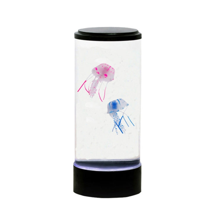 Desktop Simulation Cylindrical Jellyfish Light LED Colorful Atmosphere Night Light My Store