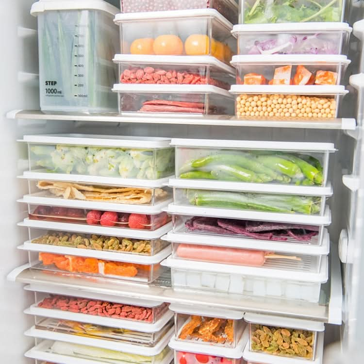 Refrigerator Storage Fresh-Keeping Box Kitchen Can Be Stacked With Frozen Fruit Sealed Box - Reluova