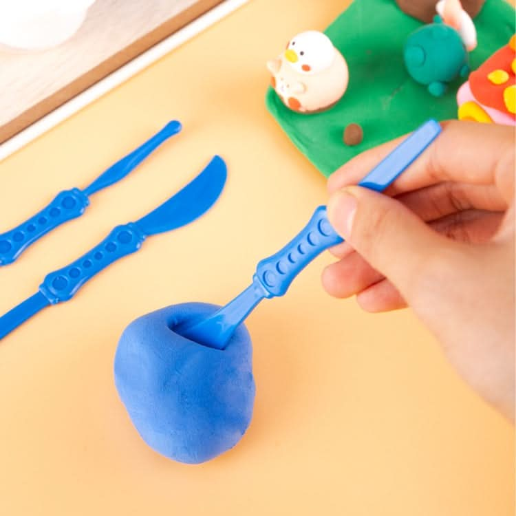 Deli Super Light Clay Tool Set Children Toy Mud Light Clay Reluova