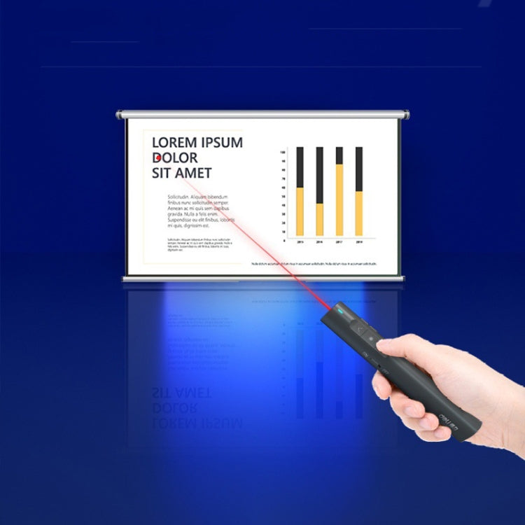 Deli 2.4G Flip Pen Business Presentation Remote Control Pen My Store