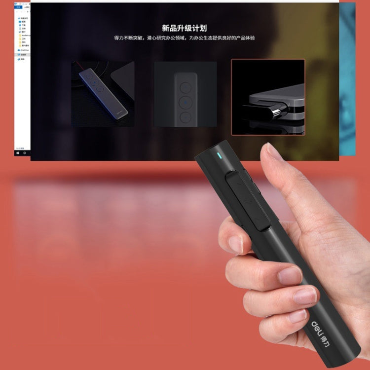 Deli 2.4G Flip Pen Business Presentation Remote Control Pen My Store