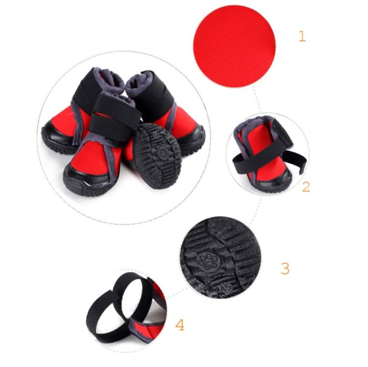 Pet Shoes Small Medium & Large Dogs Outdoor Sports Climbing Non-Slip Shoes - Reluova