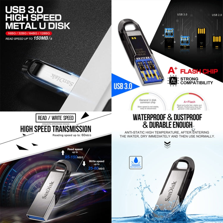 SanDisk CZ73 USB 3.0 High Speed Metal U Disk My Store