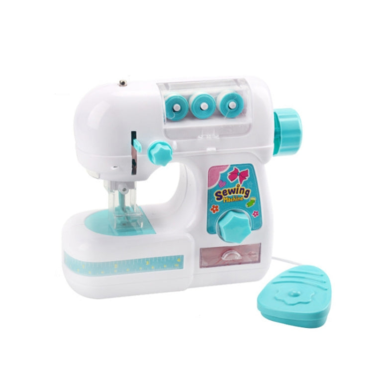 Girls Electric Sewing Machine Small Home Appliances Toys Children Play House Toy Reluova