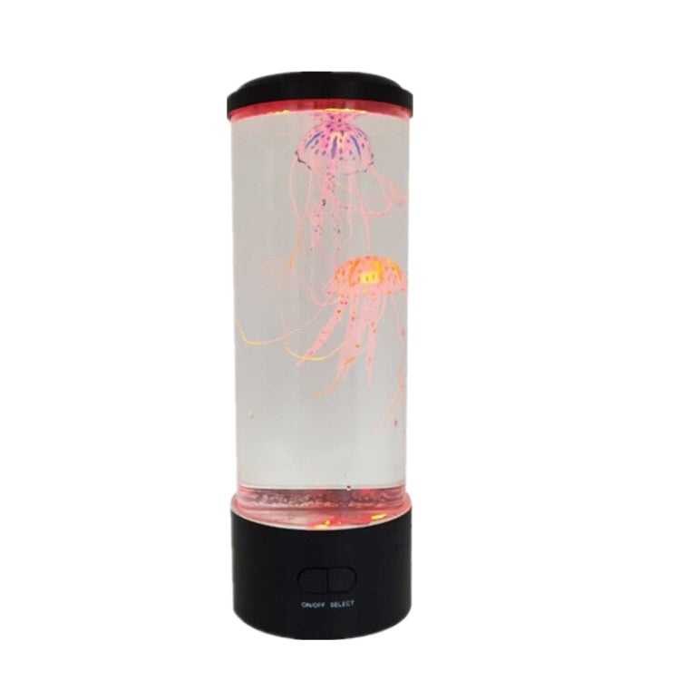 Cylindrical LED Simulation Jellyfish Light USB Powered Colorful Jellyfish Atmosphere Light My Store