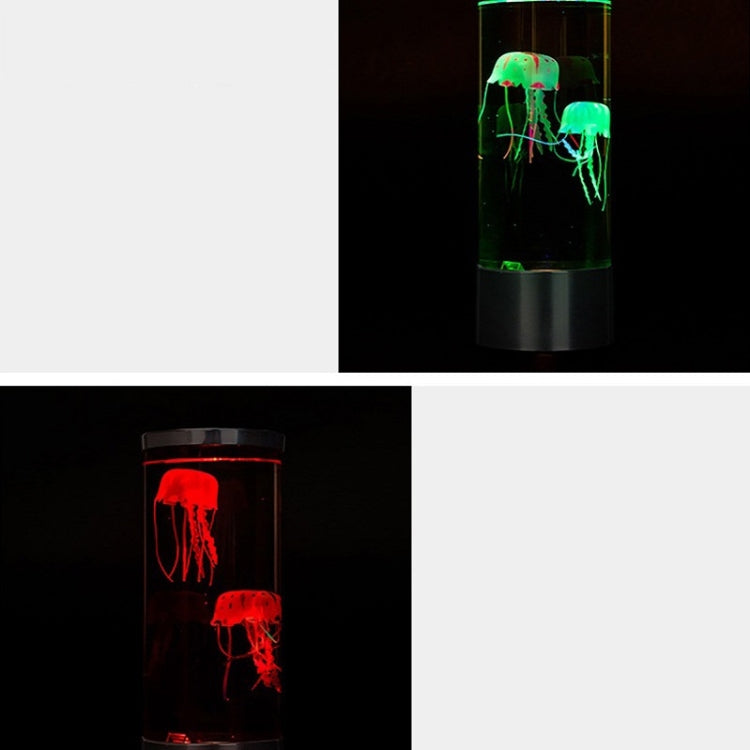 Cylindrical LED Simulation Jellyfish Light USB Powered Colorful Jellyfish Atmosphere Light My Store