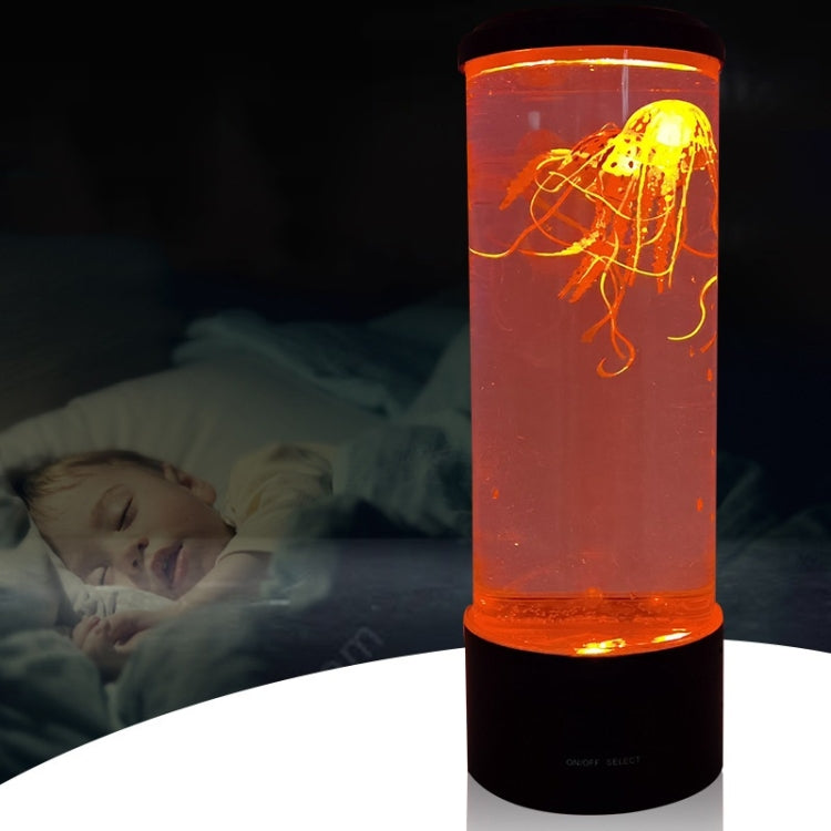 Cylindrical LED Simulation Jellyfish Light USB Powered Colorful Jellyfish Atmosphere Light My Store