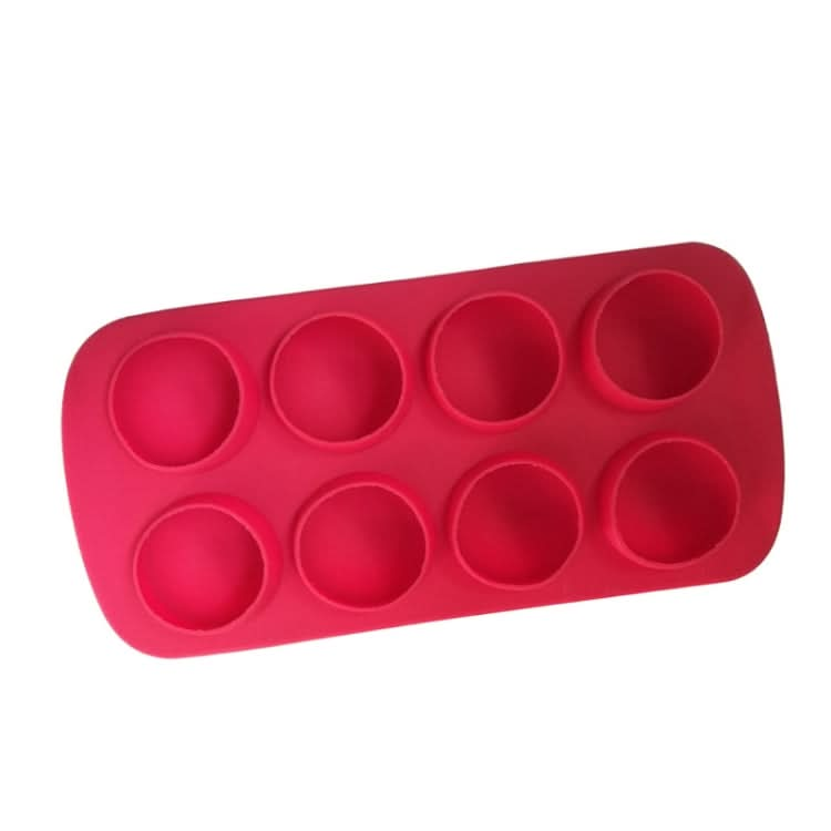 2 PCS Creative Silicone Ice Tray Mold 8 Continuous Mould Home-Made DIY Ice Tray Box, Style:-Reluova