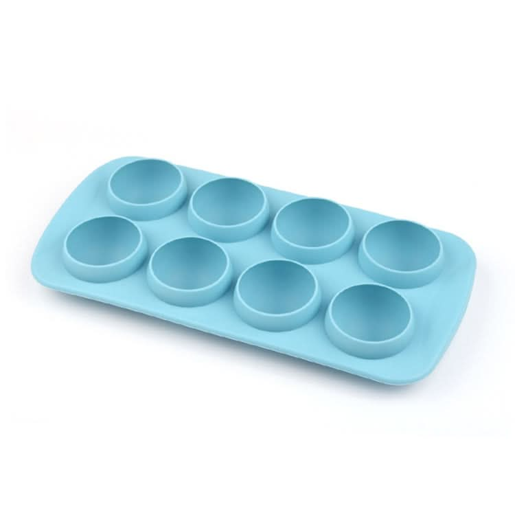 2 PCS Creative Silicone Ice Tray Mold 8 Continuous Mould Home-Made DIY Ice Tray Box, Style:-Reluova