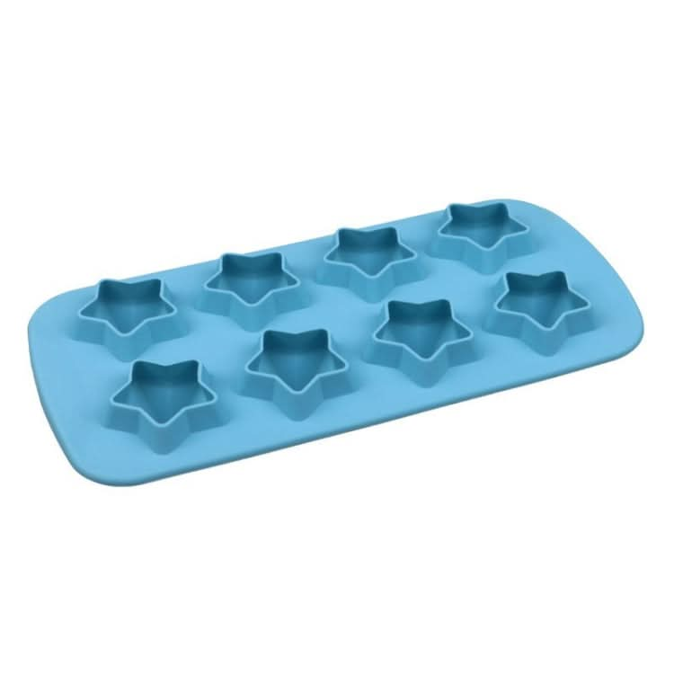 2 PCS Creative Silicone Ice Tray Mold 8 Continuous Mould Home-Made DIY Ice Tray Box, Style:-Reluova