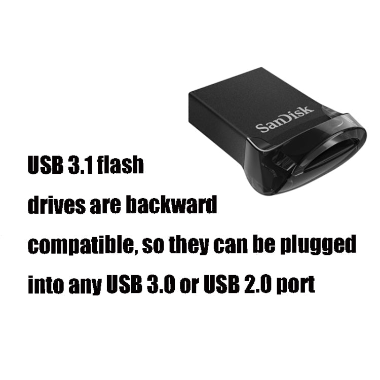 SanDisk CZ430 USB 3.1 Mini Computer Car U Disk